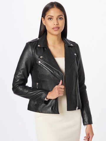 Goosecraft Between-Season Jacket 'Julia' in Black: front