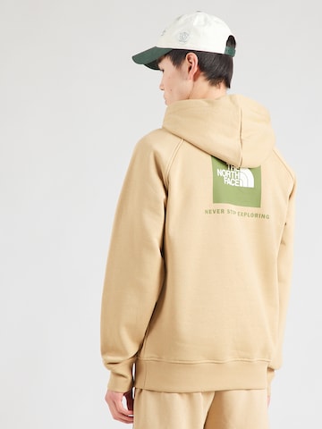 THE NORTH FACE - Sweatshirt 'REDBOX' em verde