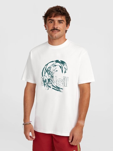O'NEILL Majica 'Circle Surfer' | bela barva: sprednja stran
