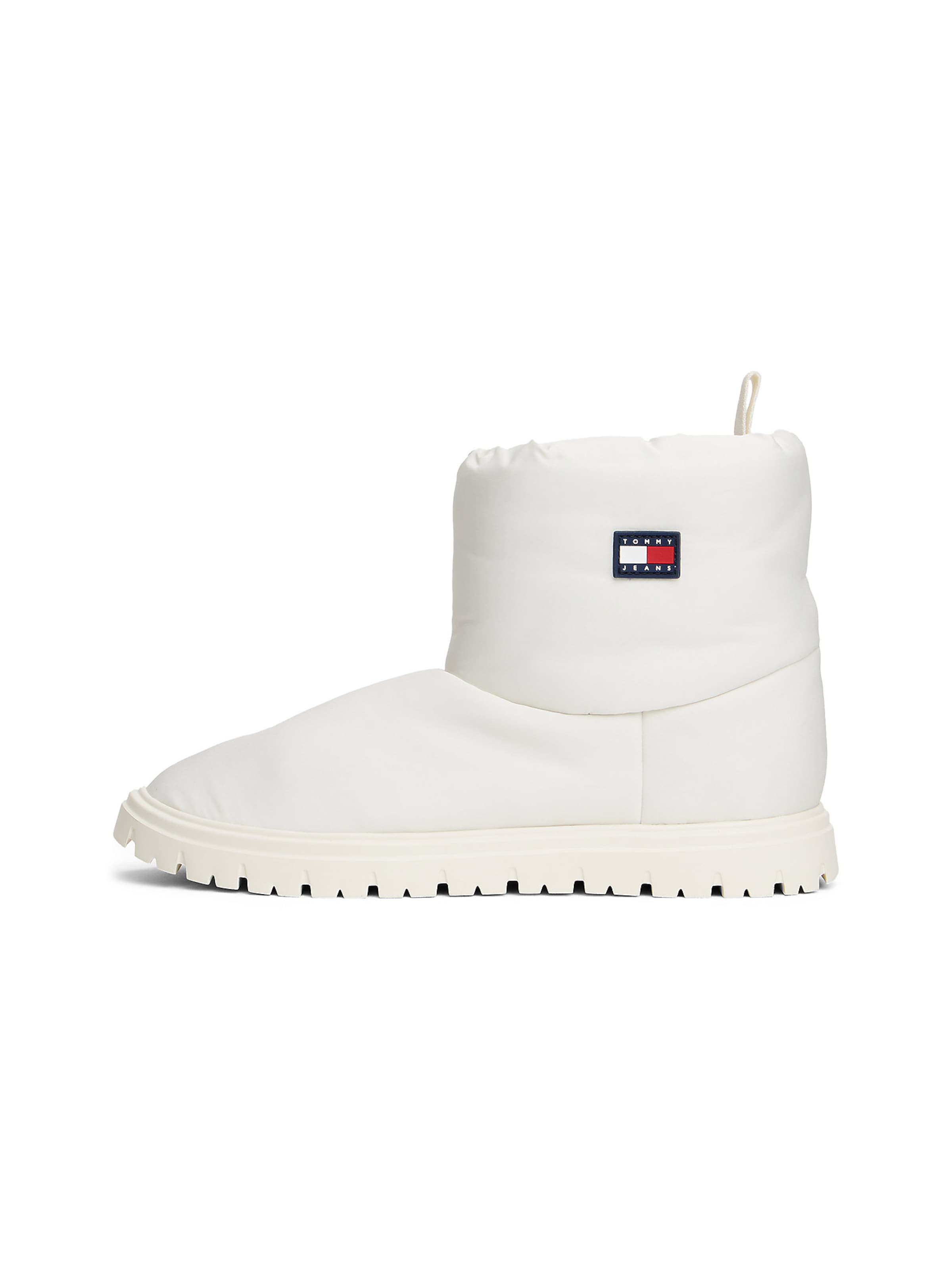 Tommy Jeans Snow Boots in Weiß: Vorderseite