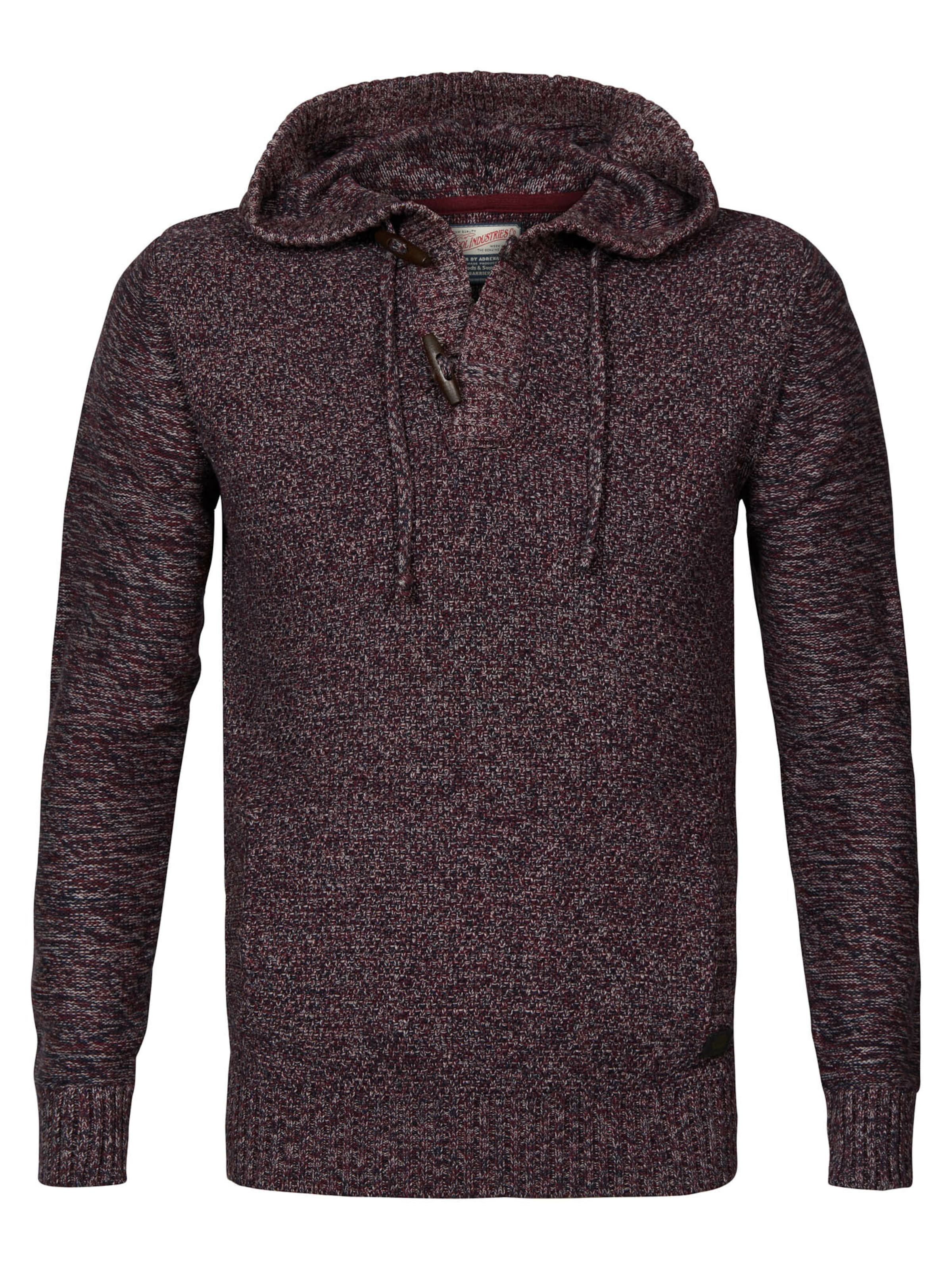 Petrol Industries Svetr – červená: přední strana