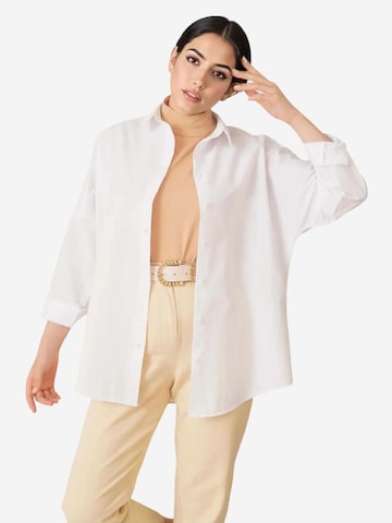 Bigdart - Blusa 'Hemden' em branco