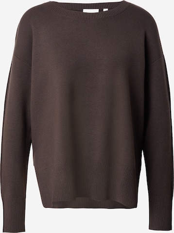 COMMA Pulover | rjava barva: sprednja stran