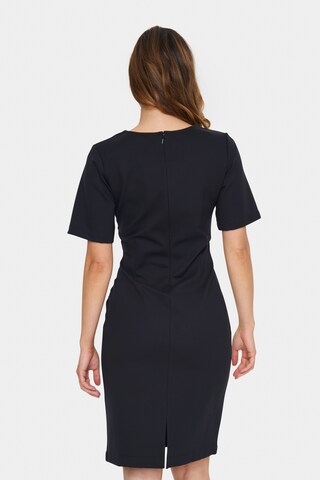 SAINT TROPEZ Kleid 'Genny' in Schwarz