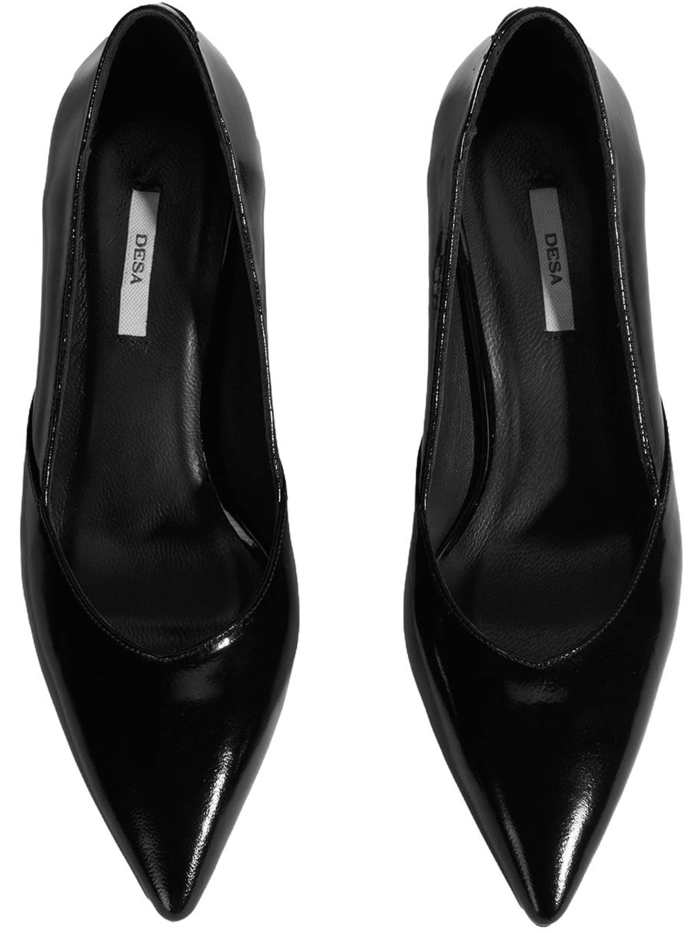 Escarpins à bride arrière 'High Heels' Desa en noir