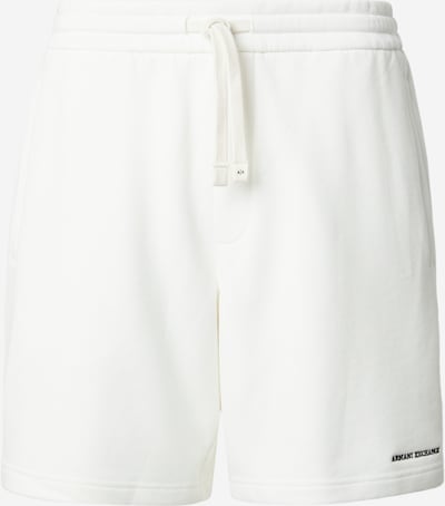 ARMANI EXCHANGE Housut värissä musta / offwhite, Tuotenäkymä