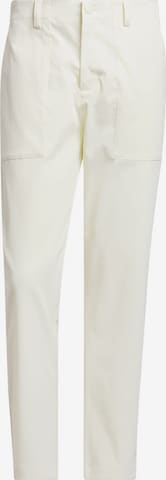 ADIDAS PERFORMANCE Regular Workout Pants 'Go-To Progressive' in Beige: front