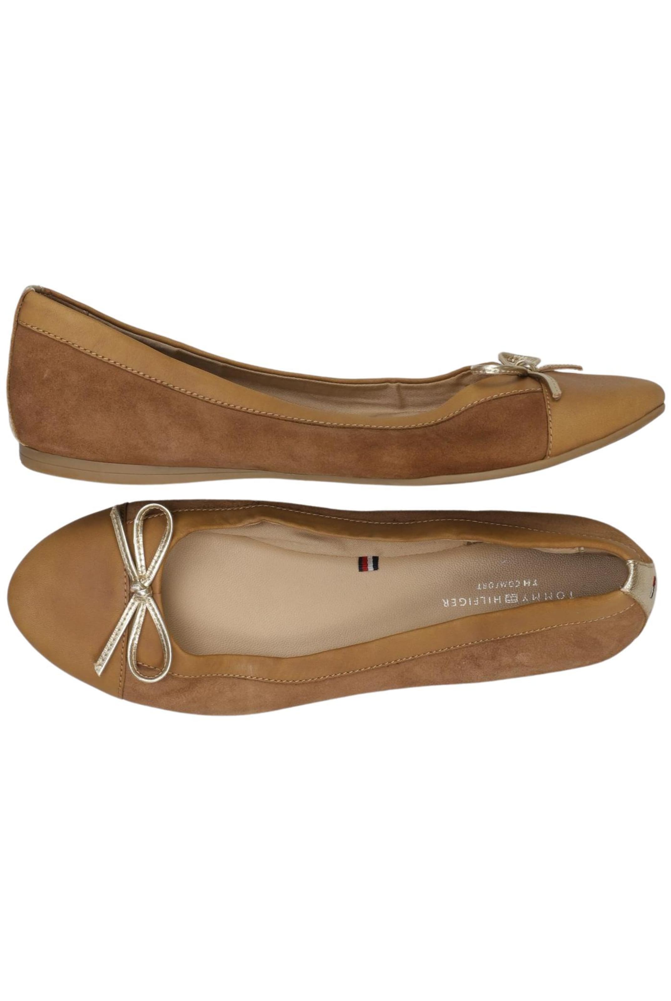 TOMMY HILFIGER Flats & Loafers in 39 in Brown: front