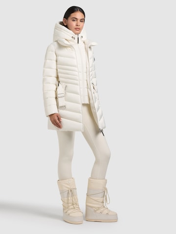 Veste d’hiver 'Kina' khujo en blanc