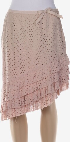 Blumarine Skirt in S in Beige: front