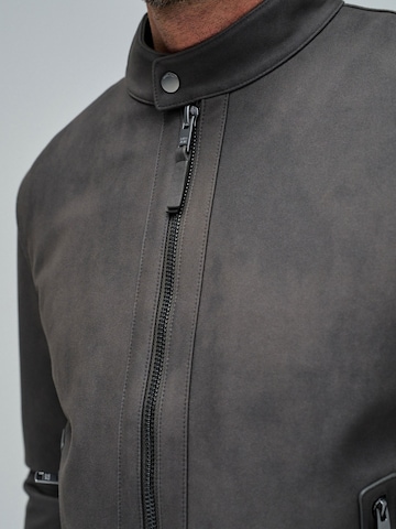 Salsa Jeans Tussenjas in Grijs