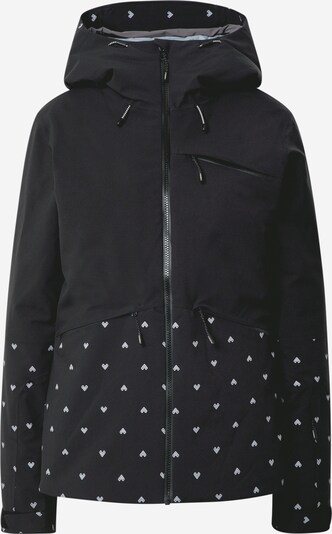 Maloja Sports jacket 'Lobessa' in black / white, Item view