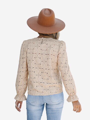 Cupshe Blouse in Beige