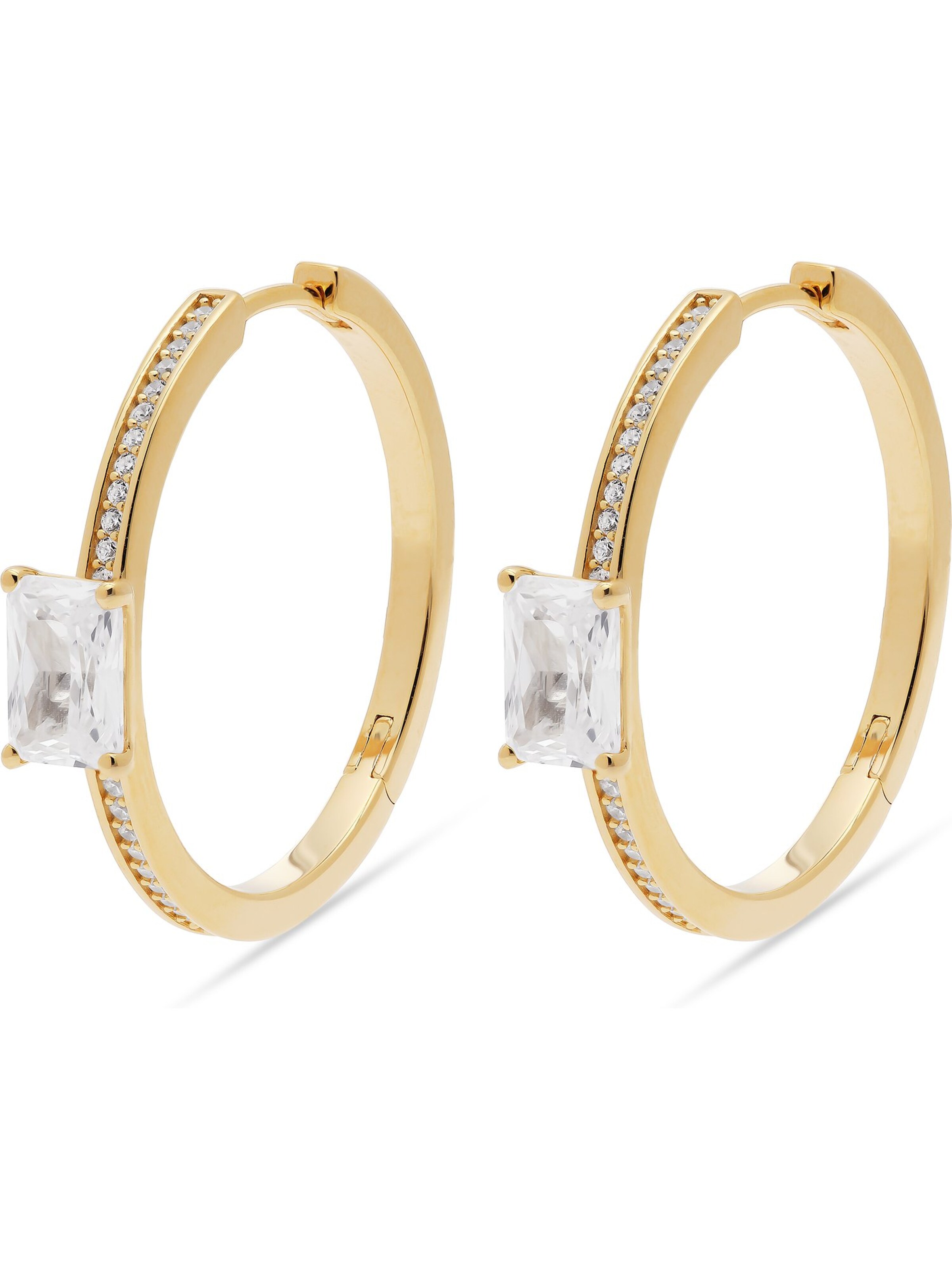 JETTE Earrings in Gold: front