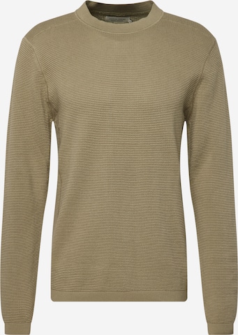 Casual Friday Sweater 'Karl' in Green: front