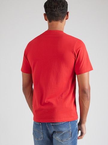 JACK & JONESMajica 'JORCATSKILLS SKULL' - crvena boja