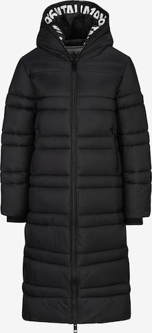 19V69 ITALIA Wintermantel 'Giuseppina' in Zwart: voorkant