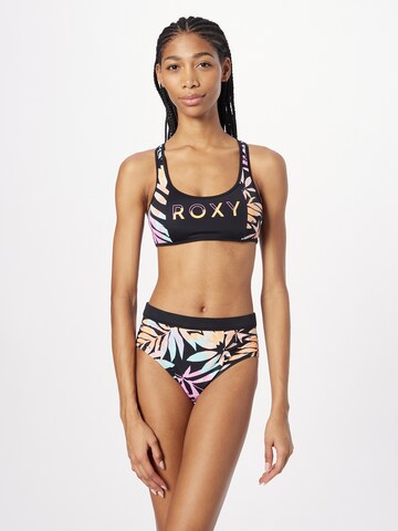 ROXY Bustier Športen bikini zgornji del | siva barva
