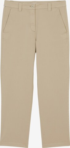 Marc O'Polo DENIM - Tapered Calças chino em bege: frente