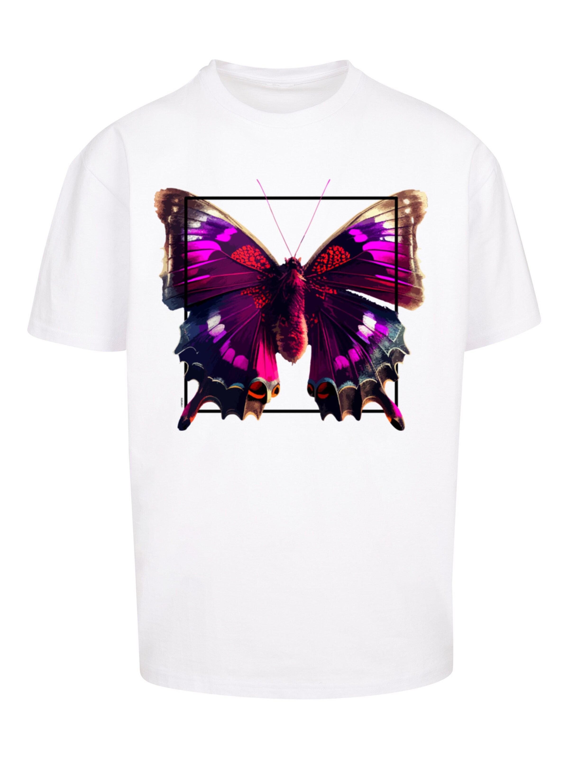 T-Shirt F4NT4STIC en blanc : devant