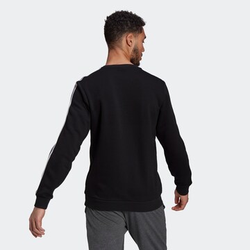 ADIDAS SPORTSWEARSportska sweater majica 'Essentials Fleece 3-Stripes' - crna boja