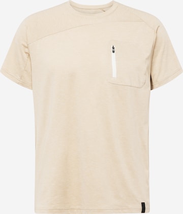 ICEPEAK Toiminnallinen paita 'MANCHESTER' värissä beige: edessä