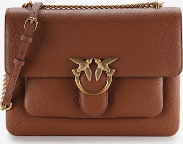 Sac à bandoulière 'Love One' PINKO en marron : devant