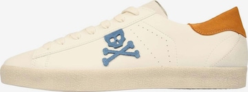 Scalpers Sneakers laag 'Henry' in Wit: voorkant
