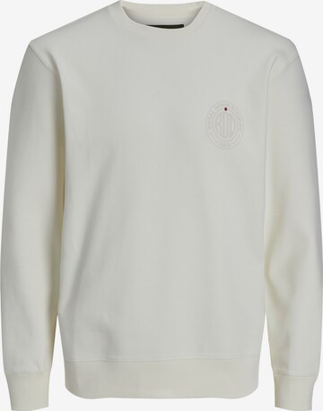 R.D.D. ROYAL DENIM DIVISION Sweatshirt 'DEAN' i vit: framsida