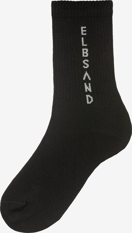 Elbsand Sportsocken in Schwarz