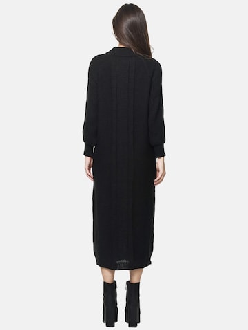 Robes en maille Elara en noir