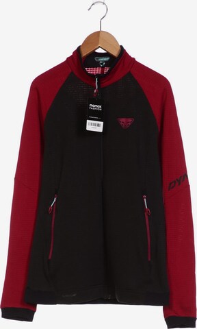 DYNAFIT Sweatshirt & Zip-Up Hoodie in L in Black: front