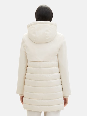 TOM TAILOR Zimní kabát – bílá