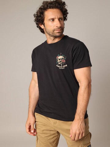 T-Shirt 'TOLUCA' Deeluxe en noir