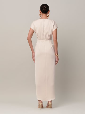 Sável - Vestido 'Sissy' em bege