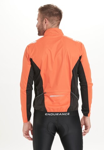 ENDURANCE Athletic Jacket 'Justine' in Orange