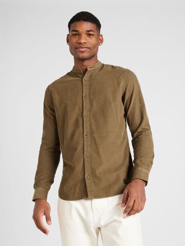 NOWADAYS Regular fit Button Up Shirt in Green: front