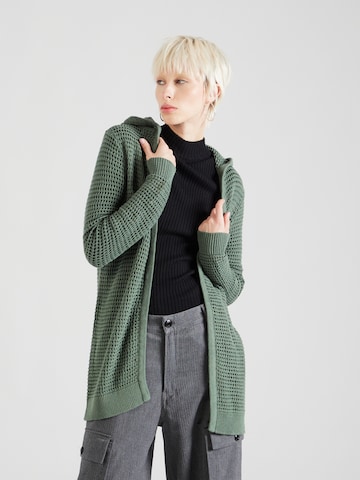 VERO MODA Gebreid vest 'MADERA' in Groen: voorkant