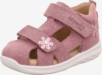 myToys COLLECTION Sandals 'Bumblebee' in Pink: front