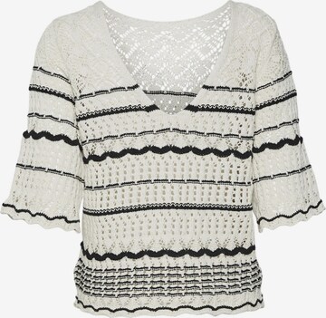 Pull-over 'MINOU' VERO MODA en blanc