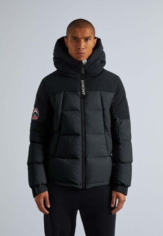 JACK1T Performance Jacket in Black: front