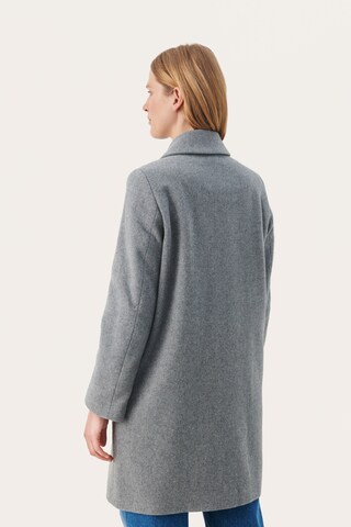 Part Two Between-Seasons Coat in Grey
