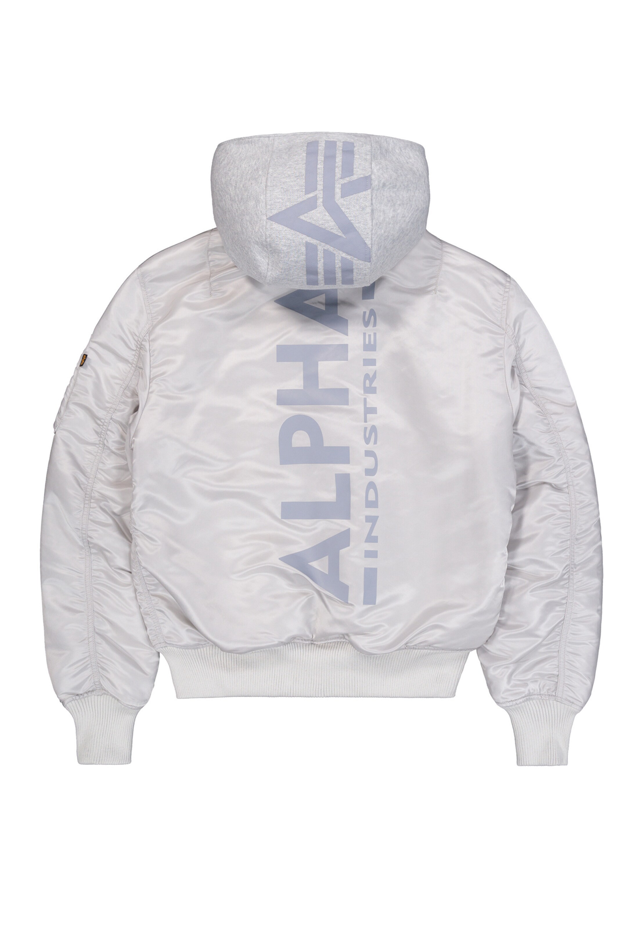 ALPHA INDUSTRIESPrijelazna jakna 'MA-1' - siva boja