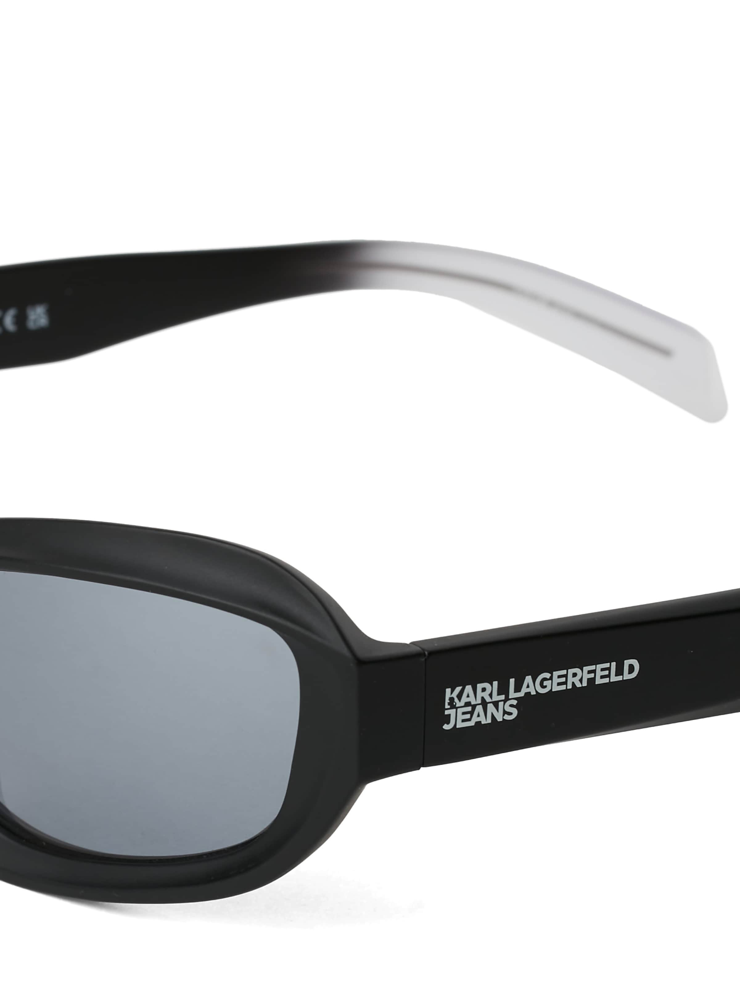 Karl Lagerfeld Γυαλιά ηλίου ' SONNENBRILLE MIT KLJ-LOGO ' σε μαύρο