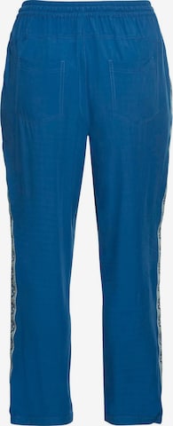 SHEEGO Tapered Trousers in Blue
