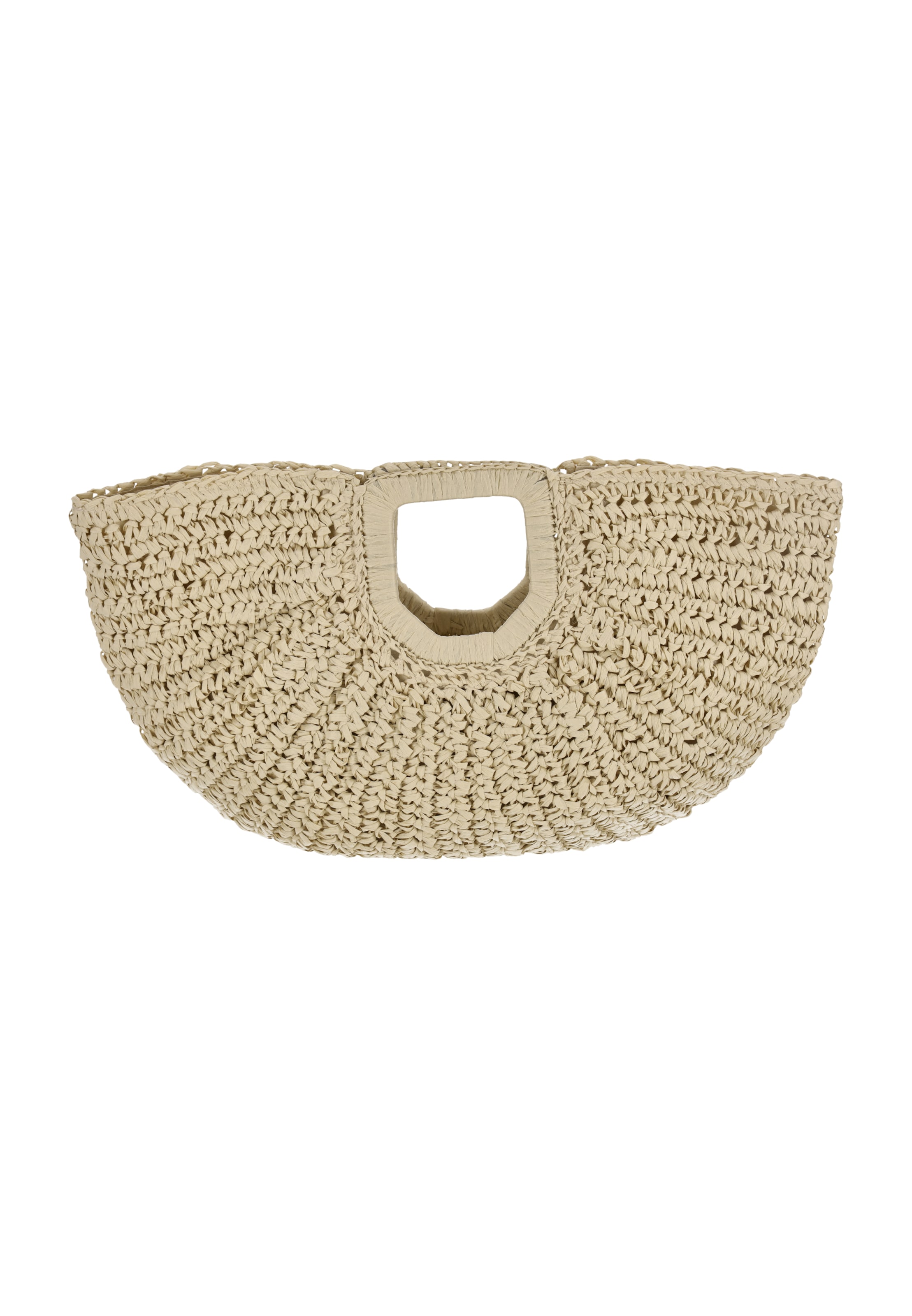 IZIA Clutch in Beige: front