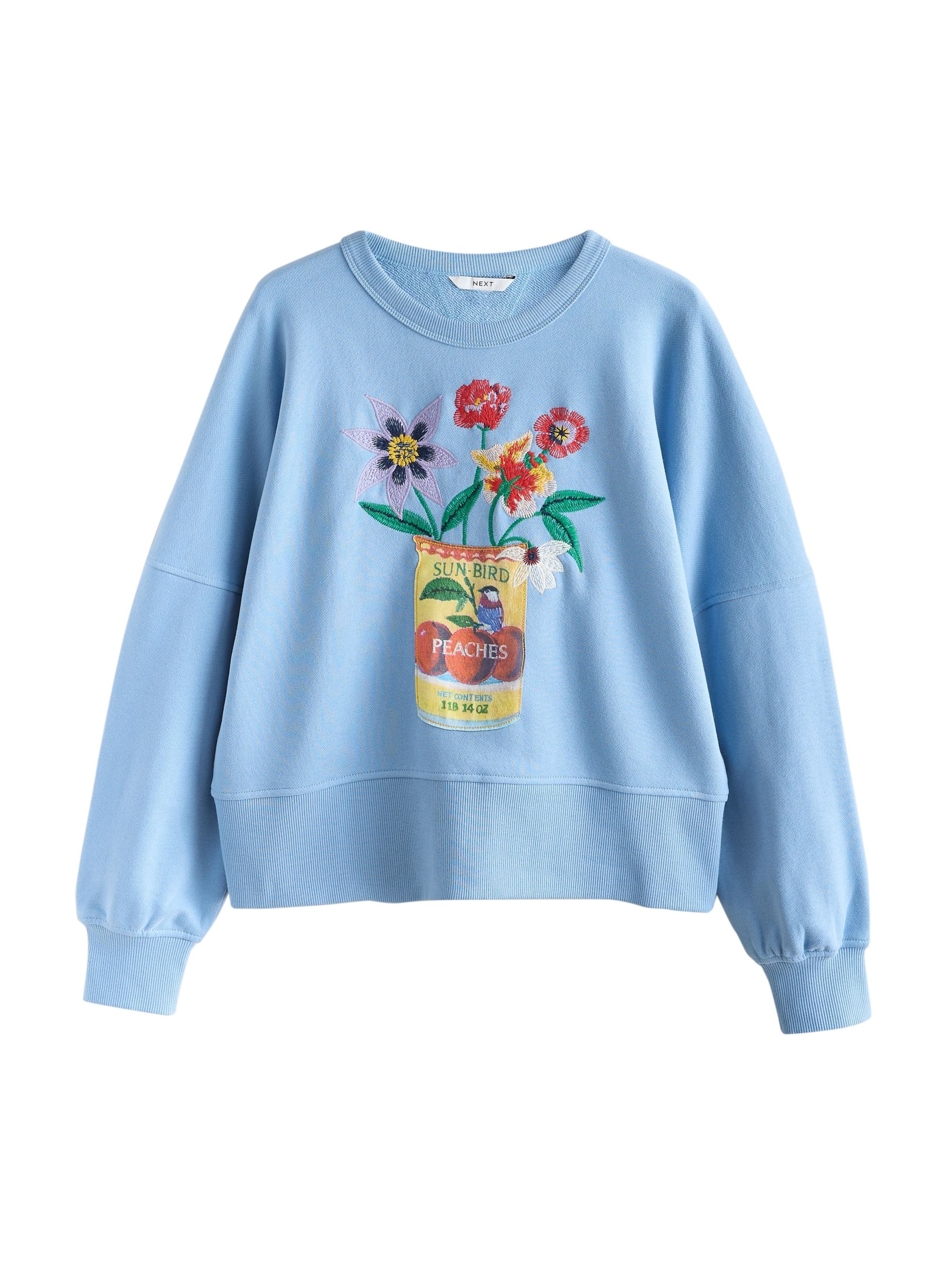 Next Свитшот в Синий: спереди