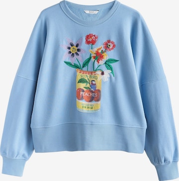 NextSweater majica - plava boja: prednji dio