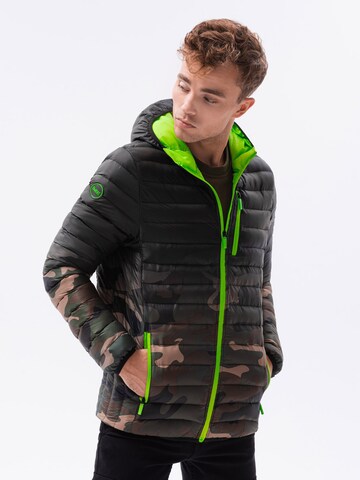 Ombre Übergangsjacke 'C319' in Schwarz