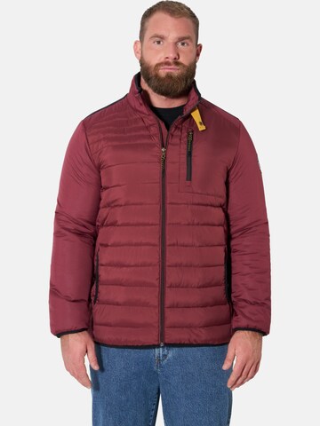 Jan Vanderstorm Between-Season Jacket 'Vigrid' in Red: front